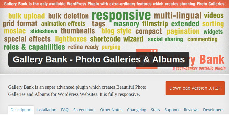 Gallery Bank WordPress Plugin