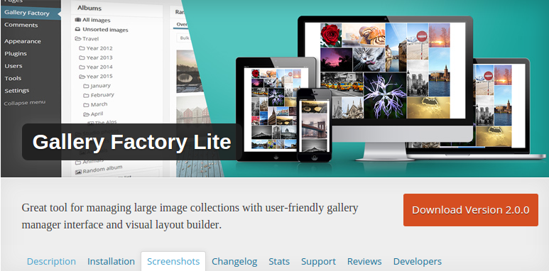 Gallery Factory WordPress Plugin