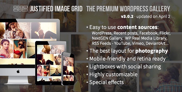 Justified Image Grid WordPress Plugin 